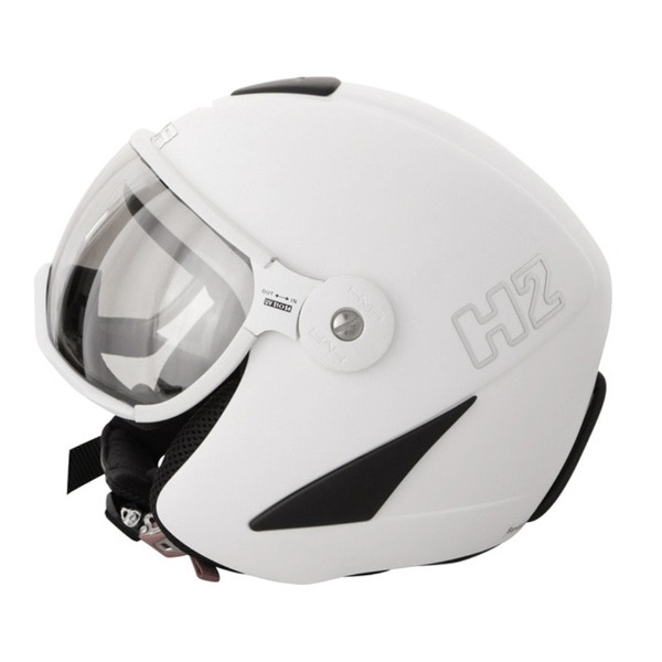 햄머 스키헬멧 HMR H2 001 WHITE GLOSS 변색렌즈